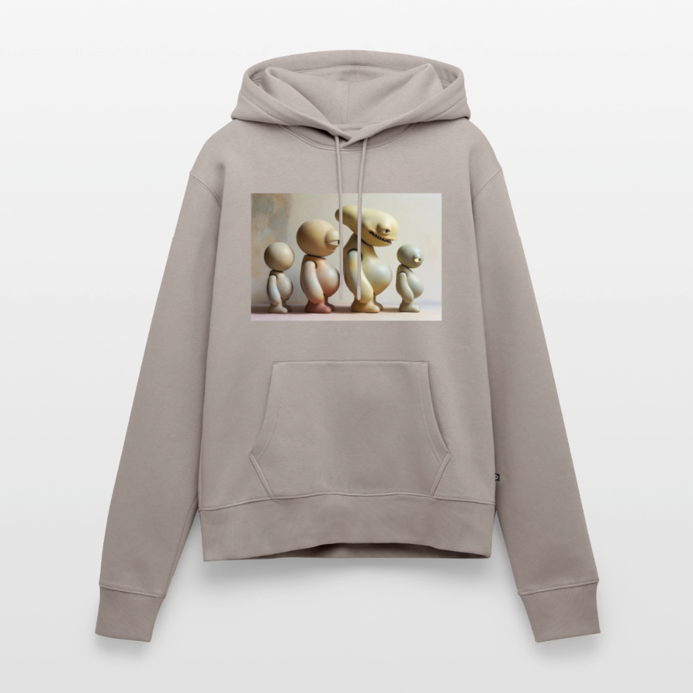 So wachsen wir also | Frauen Premium Hoodie - Taupe