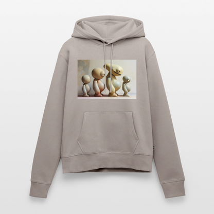 So wachsen wir also | Frauen Premium Hoodie - Taupe