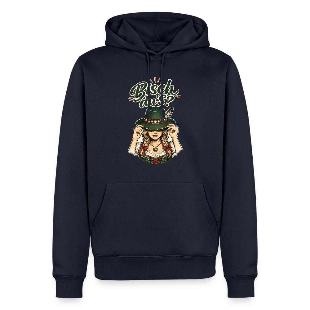 Bisch du’s? – Der Blick sagt alles | Männer Premium Hoodie - Navy