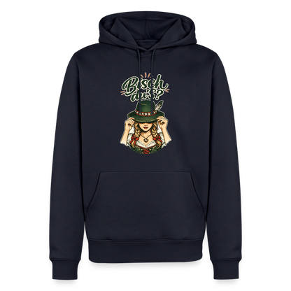 Bisch du’s? – Der Blick sagt alles | Männer Premium Hoodie - Navy