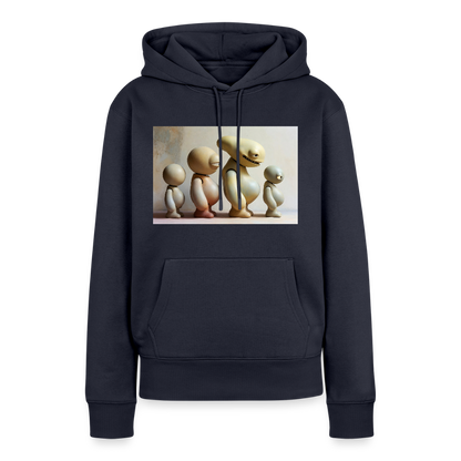So wachsen wir also | Frauen Premium Hoodie - Navy
