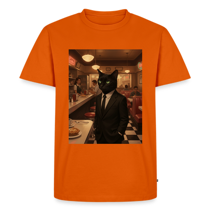 Krümel – Royale mit Pfote | Männer Premium T-Shirt - Orange 