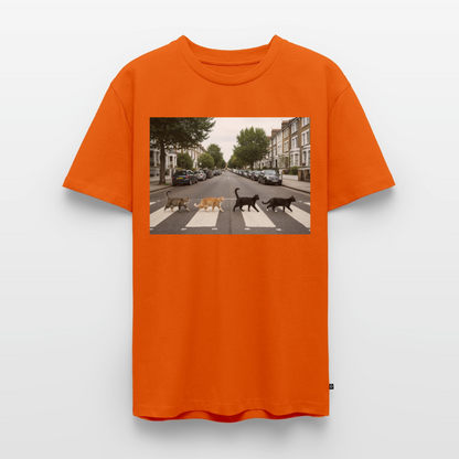 The Purrfect Crossing – Wir waren vor der Band da | Männer Premium T-Shirt - Orange 