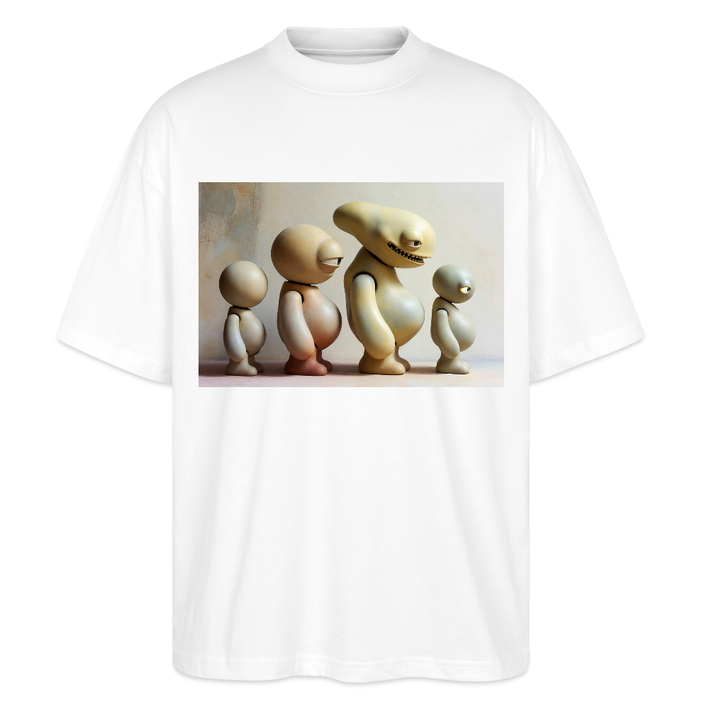 So wachsen wir also | Stanley/Stella Oversized Unisex Bio T-Shirt Blaster - Weiß