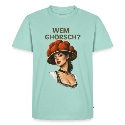 Wem ghörsch? – Schwarzwald Edition | Männer Premium T-Shirt - Mint 