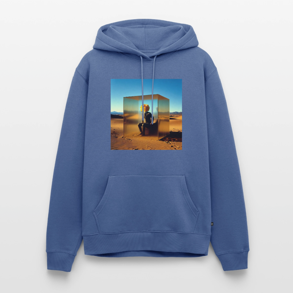 Gefühle unter Glas | Männer Premium Hoodie - Taubenblau