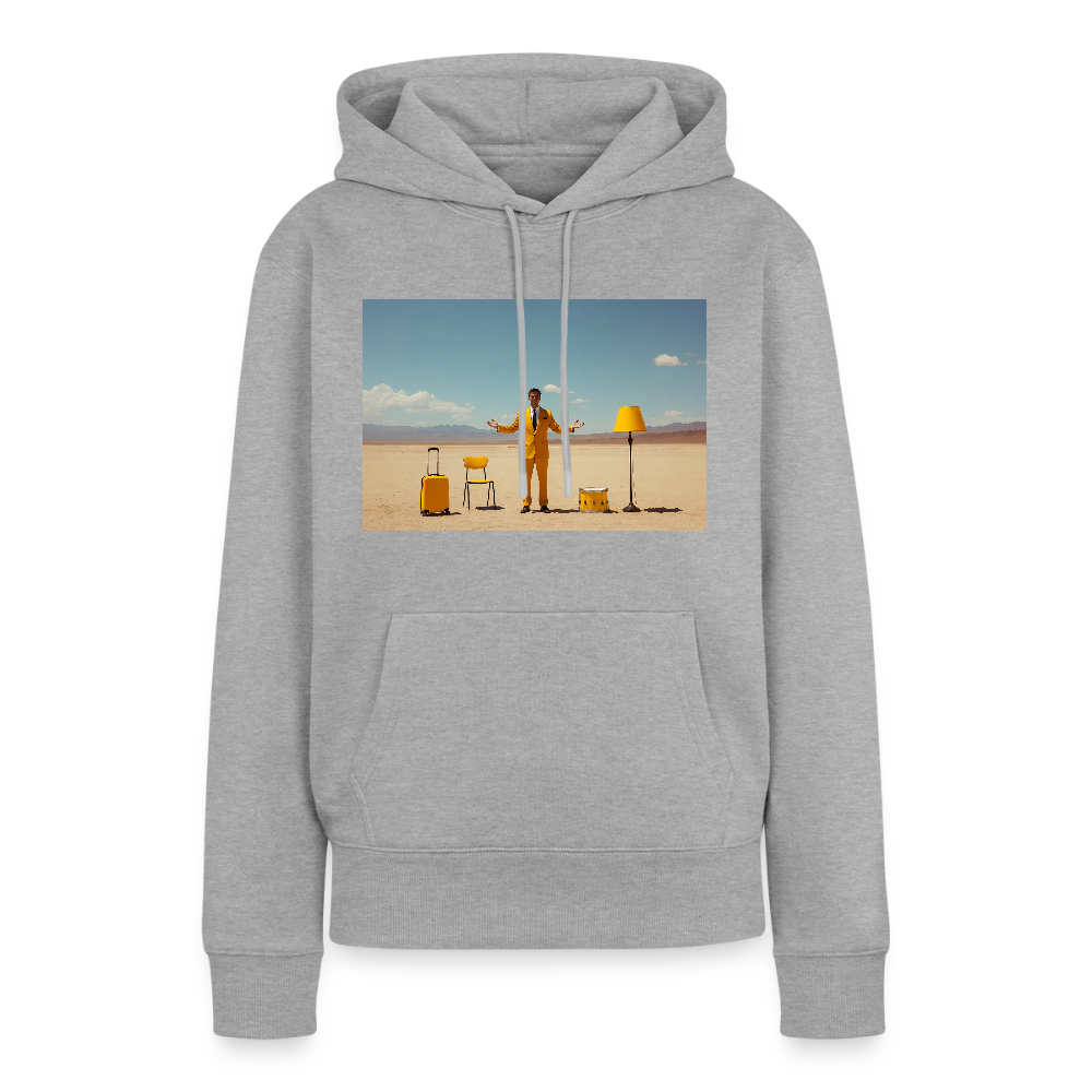 Alles im Griff (theoretisch) | Frauen Premium Hoodie - Grau meliert
