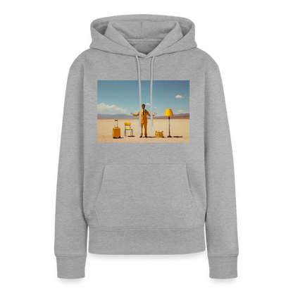 Alles im Griff (theoretisch) | Frauen Premium Hoodie - Grau meliert