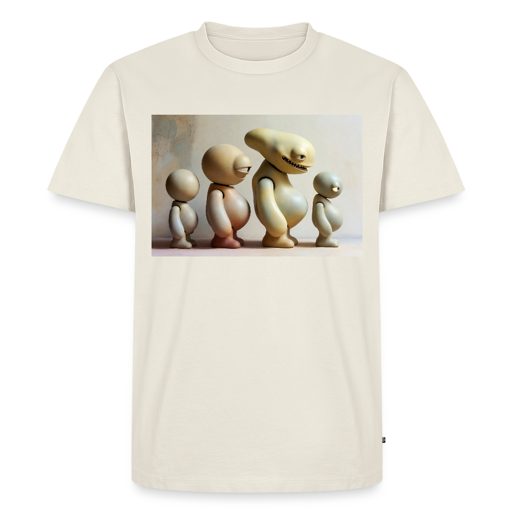 So wachsen wir also | Männer Premium T-Shirt - Naturweiß