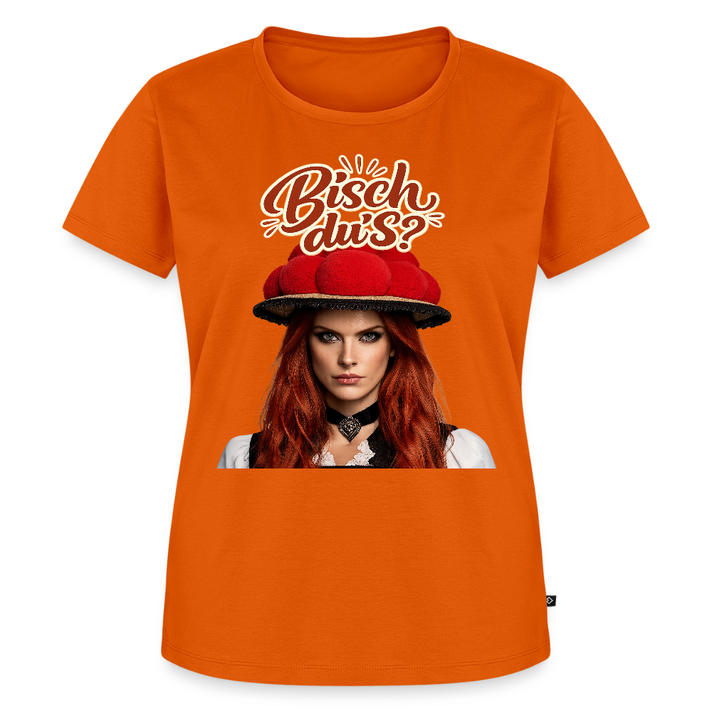 Bisch du’s? – Schwarzwaldmädel | Frauen Premium T-Shirt - Orange 