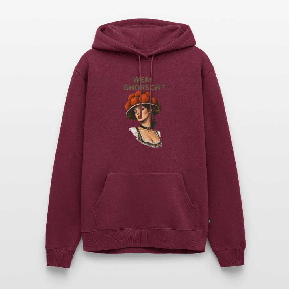 Wem ghörsch? – Schwarzwald Edition | Männer Premium Hoodie - Burgunderrot