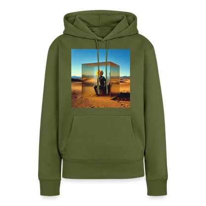 Gefühle unter Glas | Frauen Premium Hoodie - Khaki