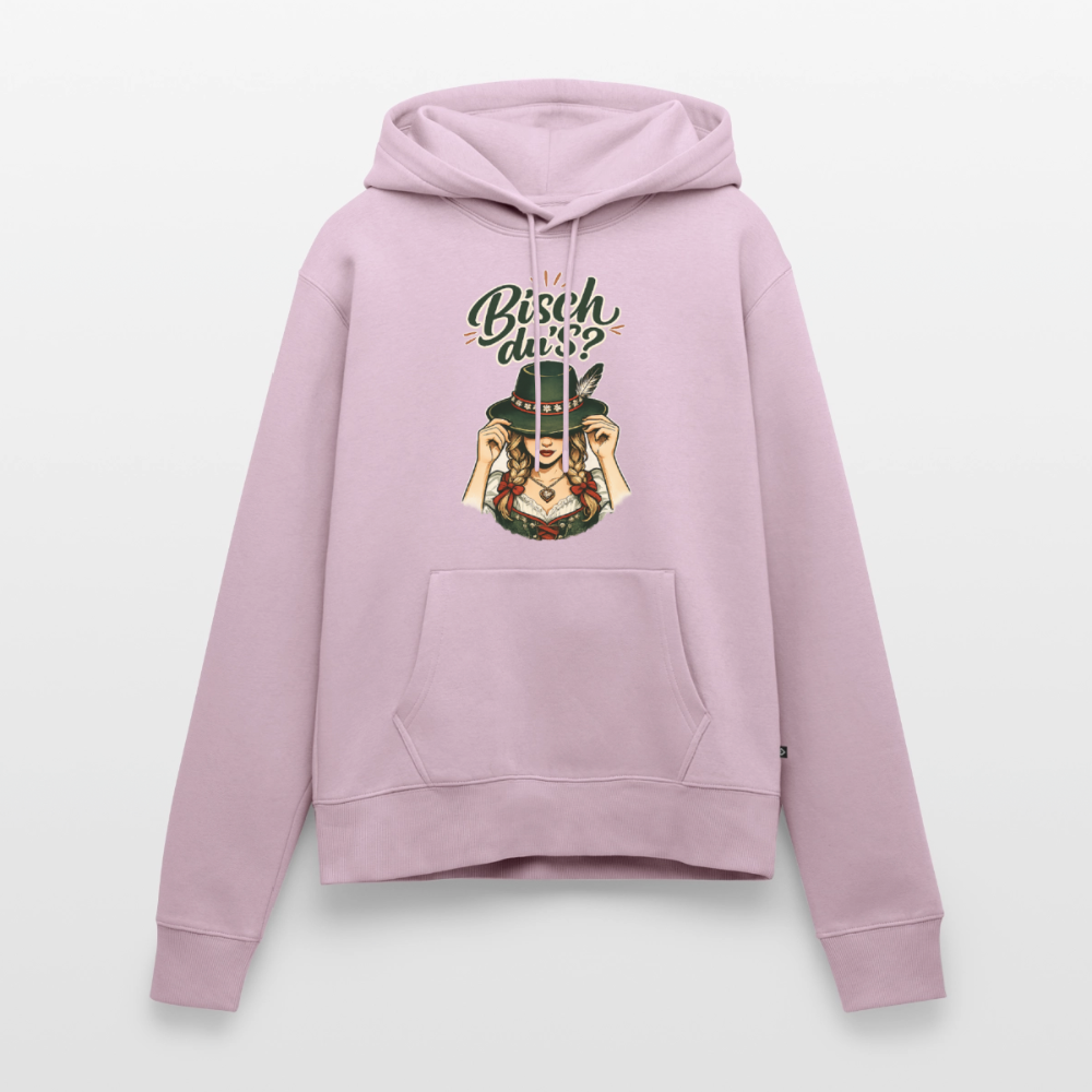 Bisch du’s? – Der Blick sagt alles | Frauen Premium Hoodie - Altrosa