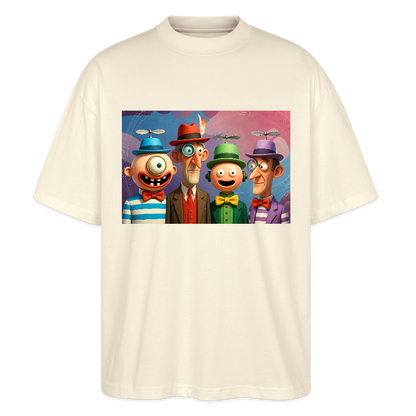 Gedankenkreise auf Hochtouren | Stanley/Stella Oversized Unisex Bio T-Shirt Blaster - Natur