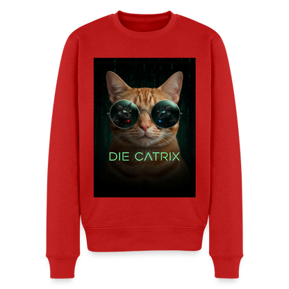 Die Catrix – Krümel erwacht |  Männer Premium Pullover - Rot