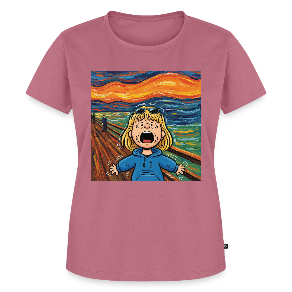 Der Schrei… manchmal bist du es selbst | Frauen Premium T-Shirt - Mauve