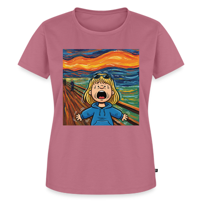 Der Schrei… manchmal bist du es selbst | Frauen Premium T-Shirt - Mauve