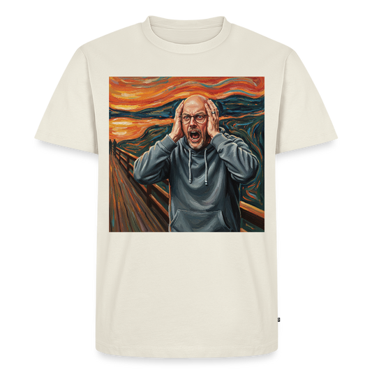 Der Schrei… wenn es wirklich reicht | Männer Premium T-Shirt - Naturweiß