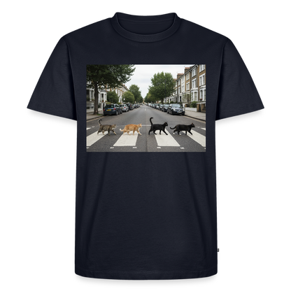 The Purrfect Crossing – Wir waren vor der Band da | Männer Premium T-Shirt - Navy