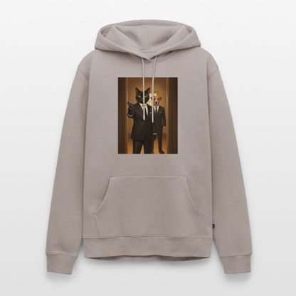 Krümel – Say Meow Again | Männer Premium Hoodie - Taupe