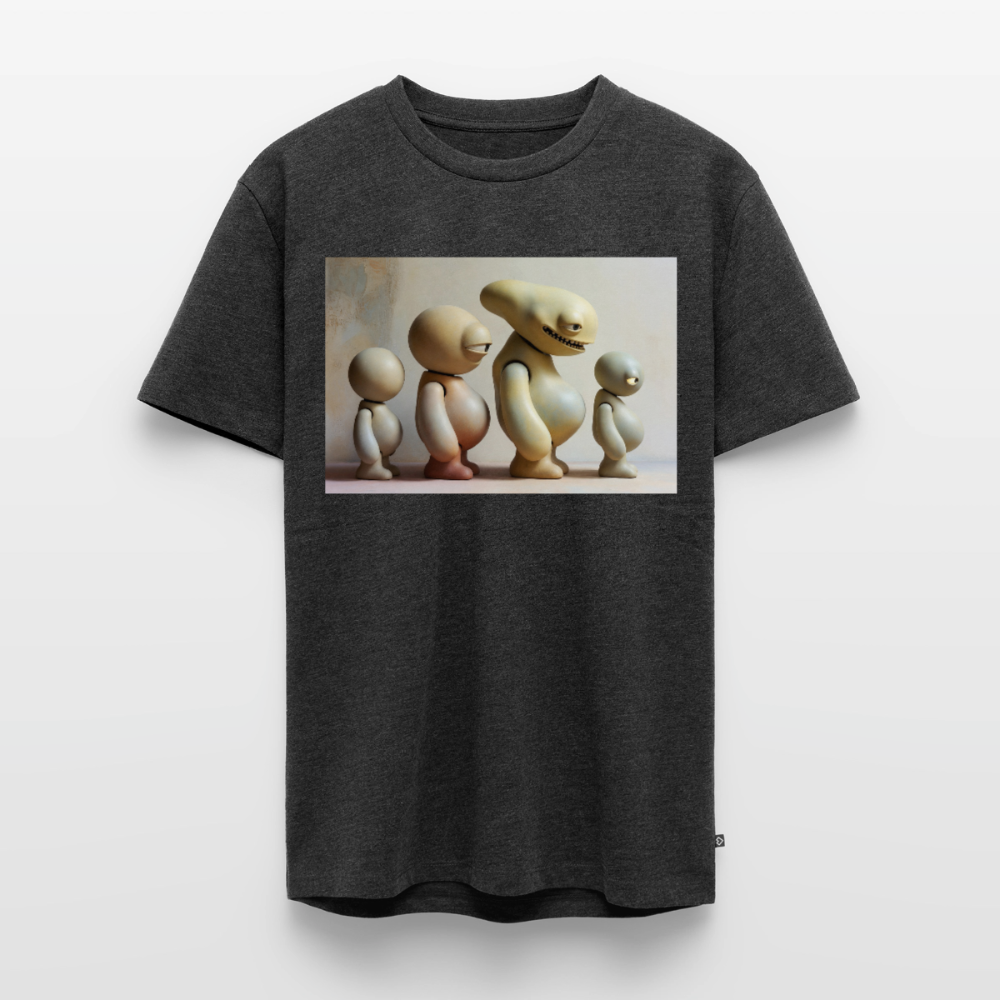 So wachsen wir also | Männer Premium T-Shirt - Anthrazit meliert