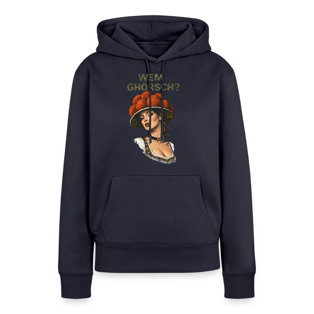 Wem ghörsch? – Schwarzwald Edition | Frauen Premium Hoodie - Navy