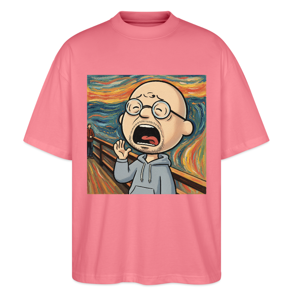 Der Schrei… aber heute bin ich dran | Stanley/Stella Oversized Unisex Bio T-Shirt Blaster - Pink 