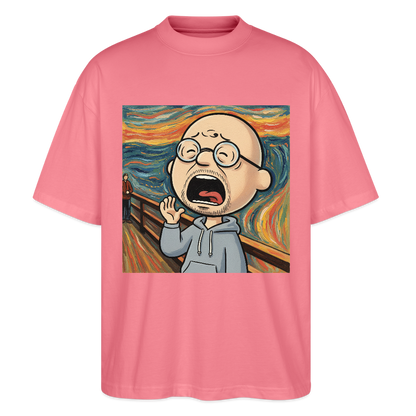 Der Schrei… aber heute bin ich dran | Stanley/Stella Oversized Unisex Bio T-Shirt Blaster - Pink 