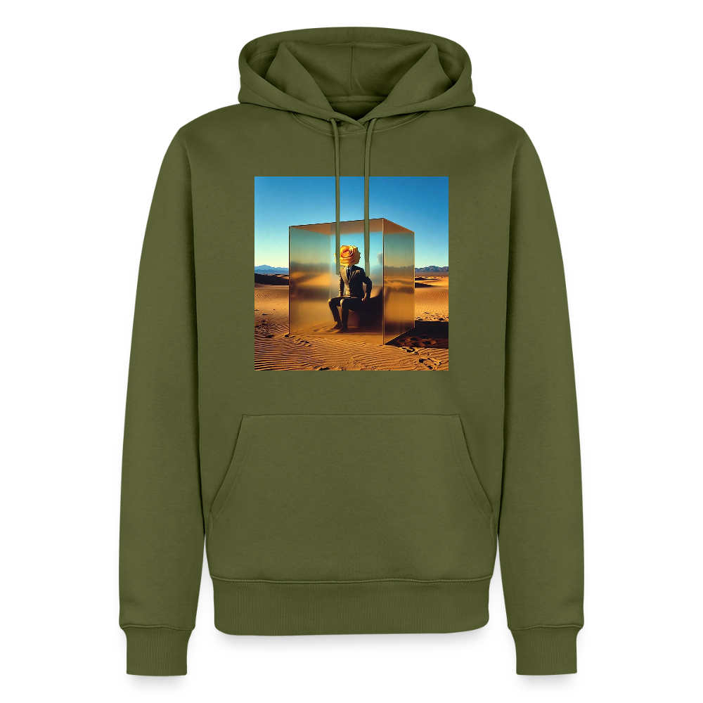 Gefühle unter Glas | Männer Premium Hoodie - Khaki