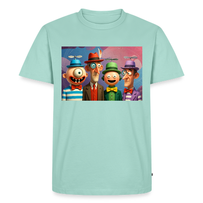 Gedankenkreise auf Hochtouren | Männer Premium T-Shirt - Mint 
