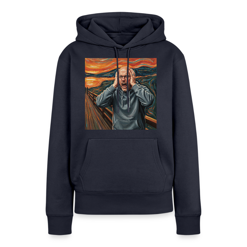 Der Schrei… wenn es wirklich reicht | Frauen Premium Hoodie - Navy