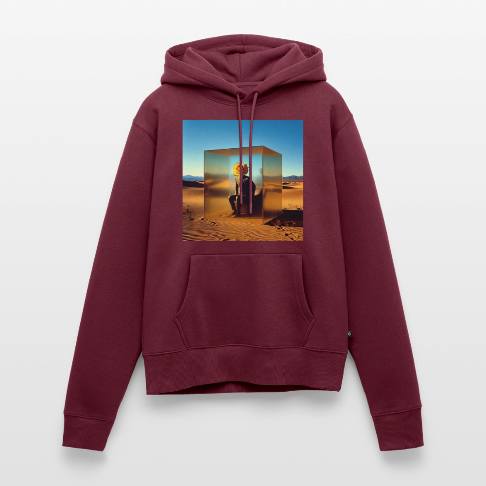 Gefühle unter Glas | Frauen Premium Hoodie - Burgunderrot