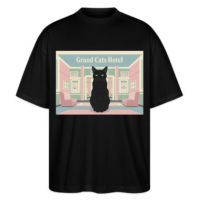 Grand Hotel Krümel | Stanley/Stella Oversized Unisex Bio T-Shirt Blaster - Schwarz
