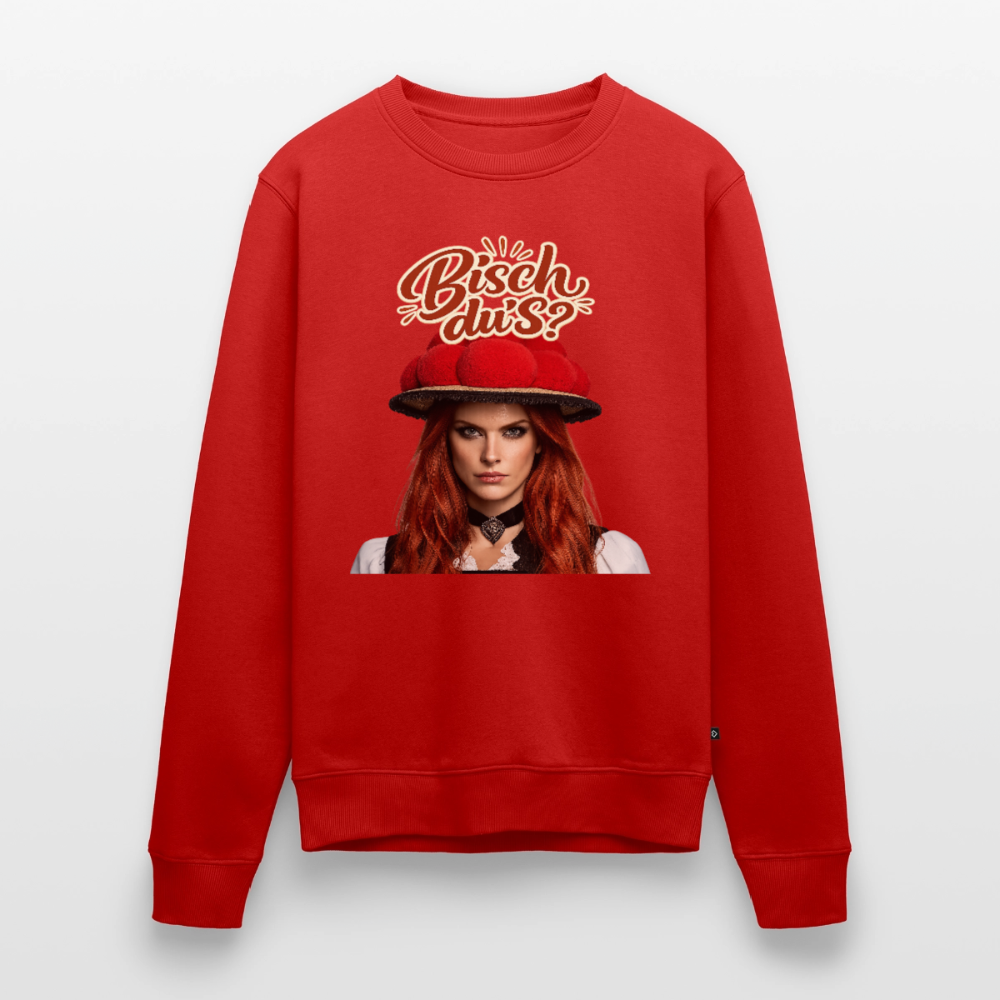 Bisch du’s? – Schwarzwaldmädel |  Männer Premium Pullover - Rot