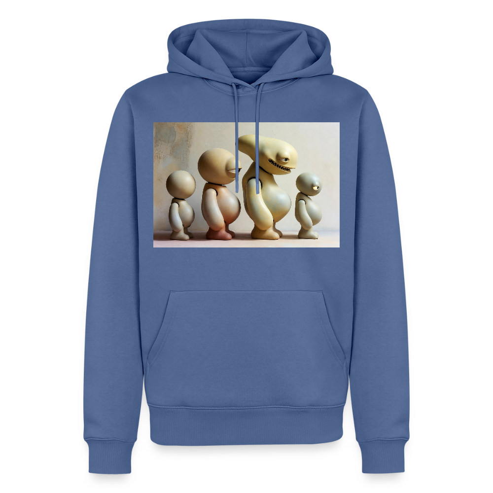 So wachsen wir also | Männer Premium Hoodie - Taubenblau