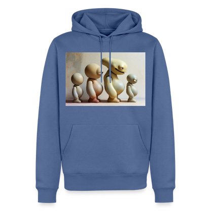 So wachsen wir also | Männer Premium Hoodie - Taubenblau