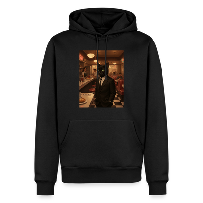 Krümel – Royale mit Pfote | Männer Premium Hoodie - Schwarz