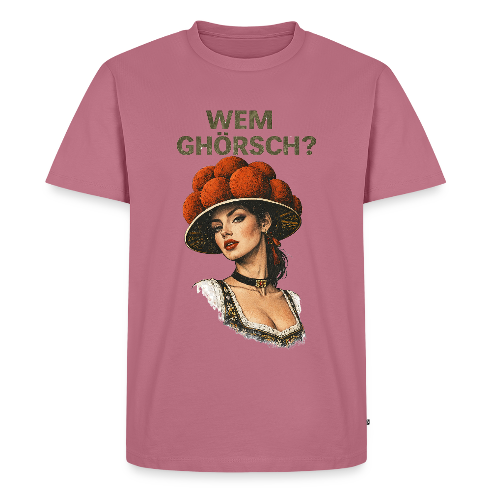 Wem ghörsch? – Schwarzwald Edition | Männer Premium T-Shirt - Mauve