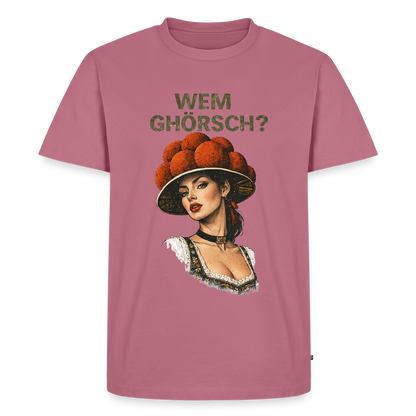 Wem ghörsch? – Schwarzwald Edition | Männer Premium T-Shirt - Mauve