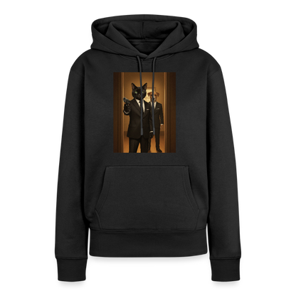 Krümel – Say Meow Again | Frauen Premium Hoodie - Schwarz