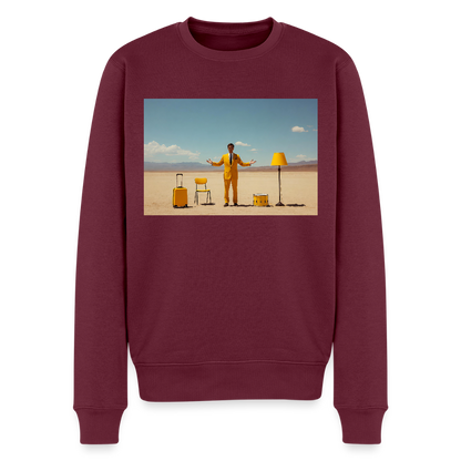 Alles im Griff (theoretisch) |  Männer Premium Pullover - Burgunderrot