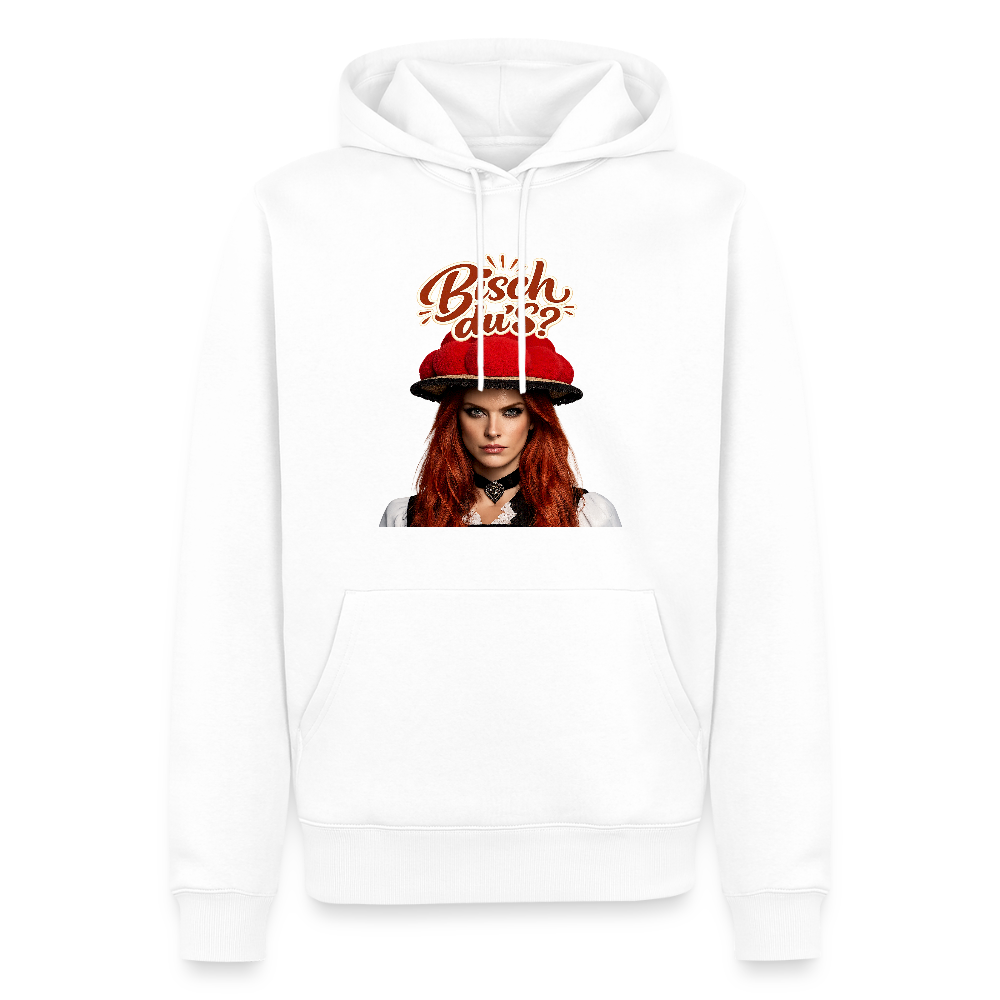 Bisch du’s? – Schwarzwaldmädel | Männer Premium Hoodie - Weiß
