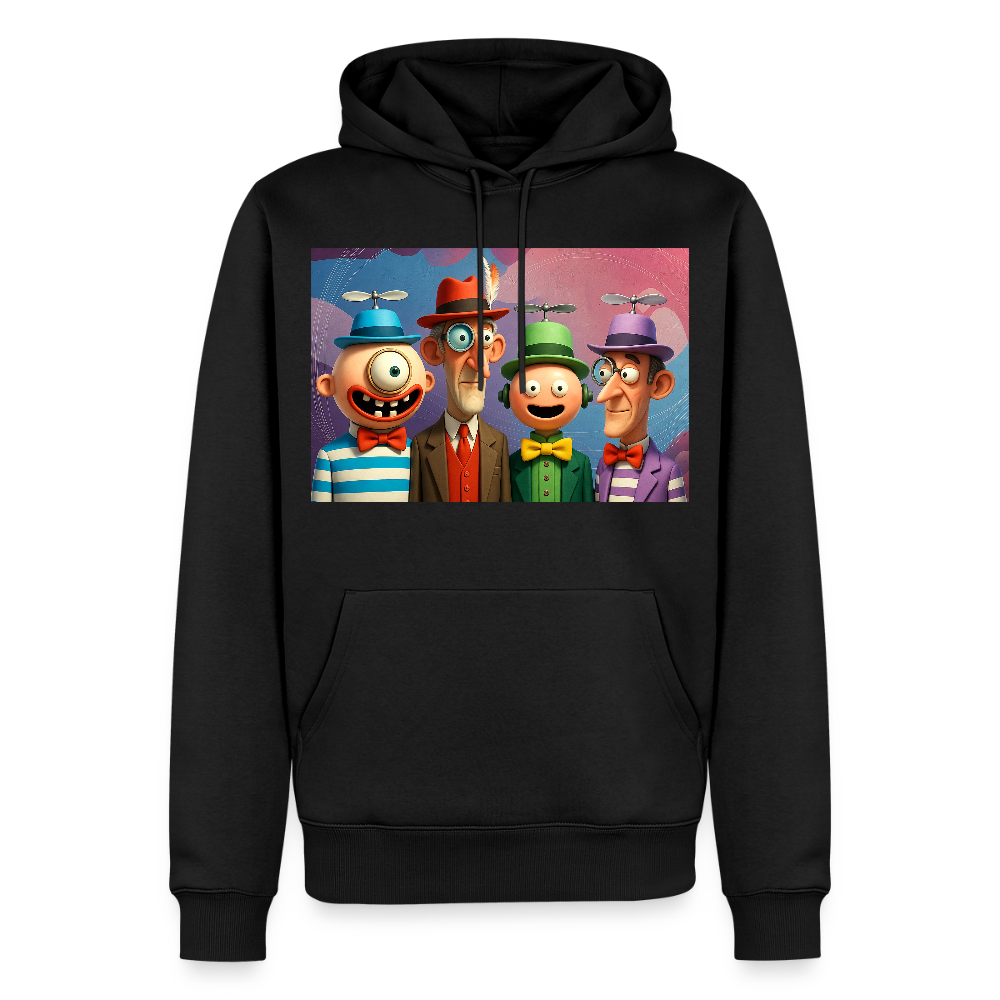 Gedankenkreise auf Hochtouren | Männer Premium Hoodie - Schwarz