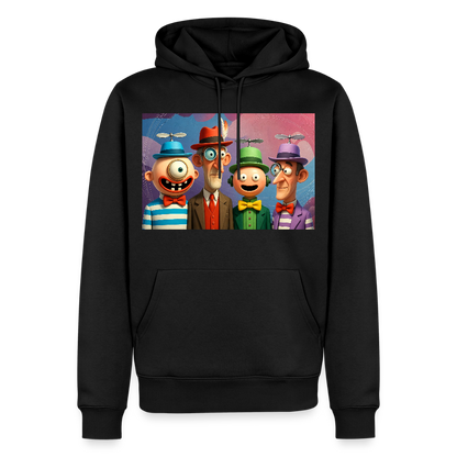 Gedankenkreise auf Hochtouren | Männer Premium Hoodie - Schwarz