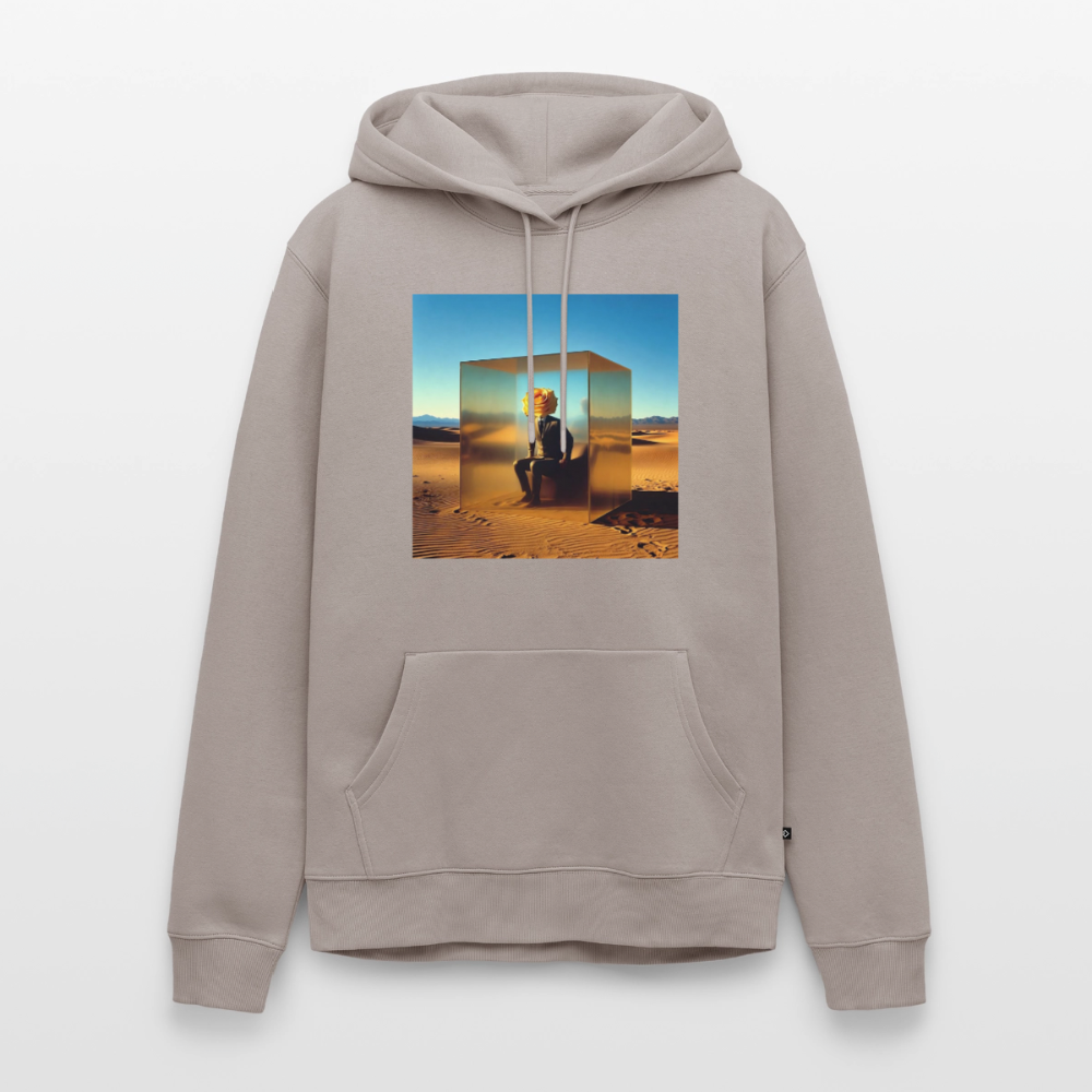 Gefühle unter Glas | Männer Premium Hoodie - Taupe