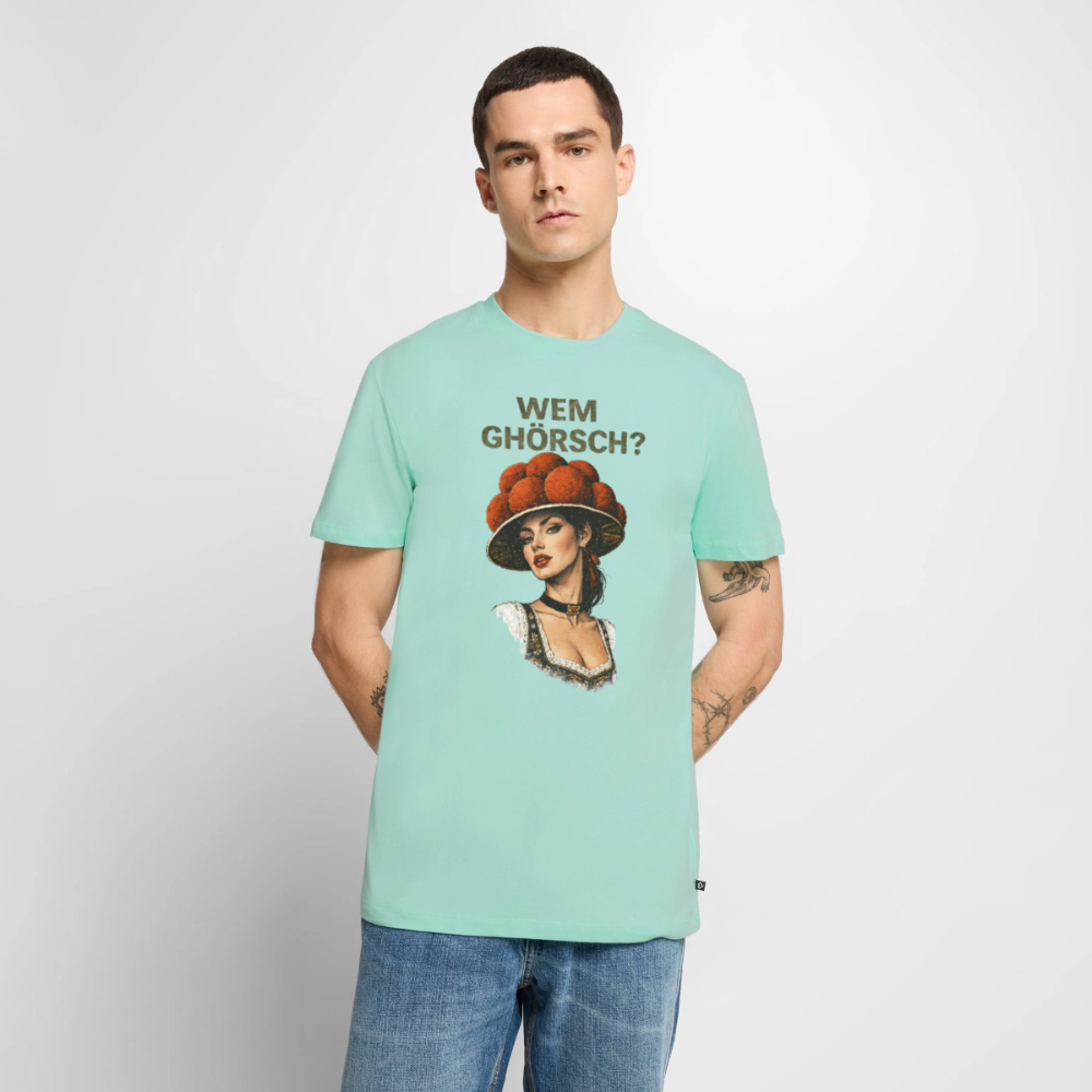 Wem ghörsch? – Schwarzwald Edition | Männer Premium T-Shirt - Mint 