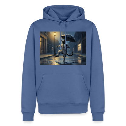 Krümel tanzt im Regen | Männer Premium Hoodie - Taubenblau