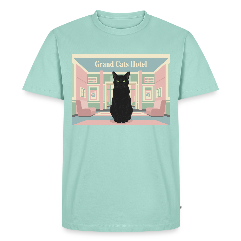 Grand Hotel Krümel | Männer Premium T-Shirt - Mint 