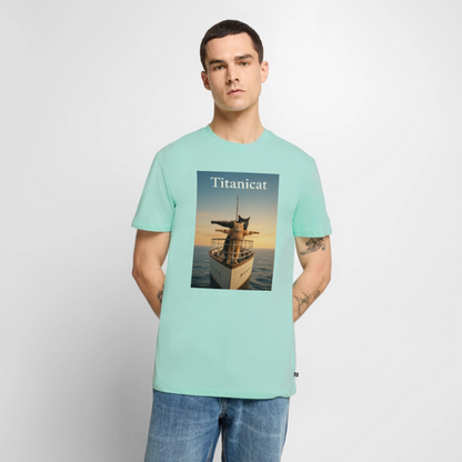 Titanicat – Ich bin der König der Kratzbäume | Männer Premium T-Shirt - Mint 
