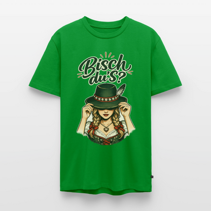 Bisch du’s? – Der Blick sagt alles | Männer Premium T-Shirt - Grün